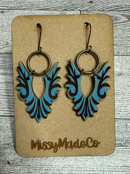 Tattoo Winged Vintage Dangles