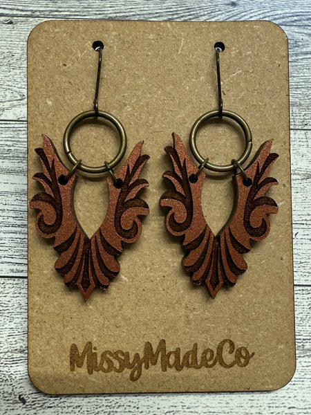 Tattoo Winged Vintage Dangles