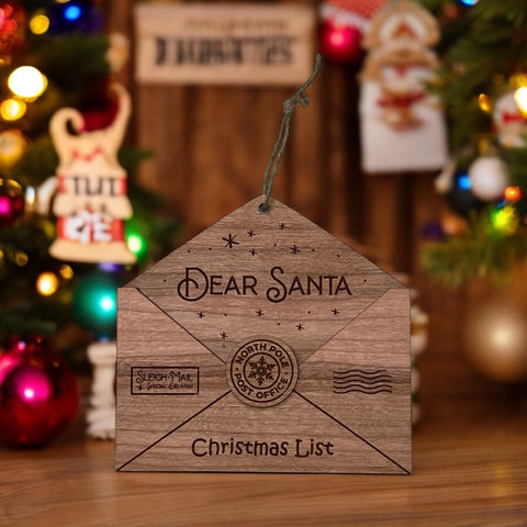 Christmas Letter Ornament