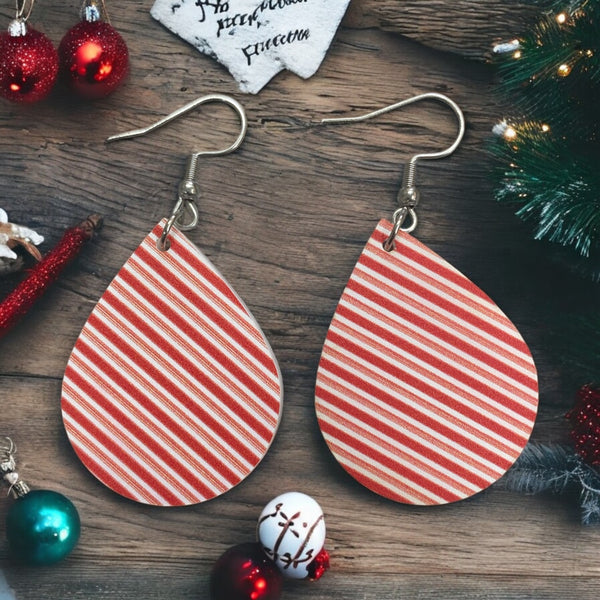 Christmas Pattern Teardrops